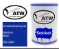 Preview: Honda-Motorcycle, Medium Blue, PB-304P: 500ml Lackdose, von ATW Autoteile West.